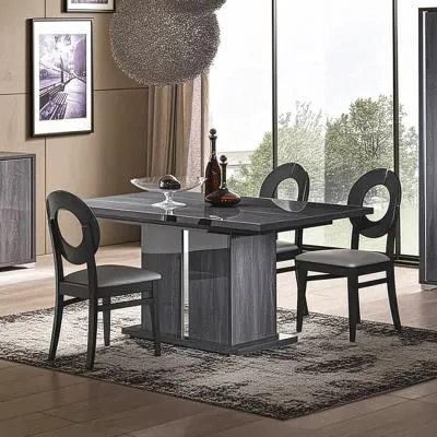 Augusta 6-8 Seater Extendable Pedestal Dining Table - Oak image