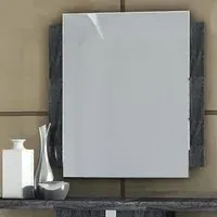 Augusta Wall Mirror - Grey, Oak Effect