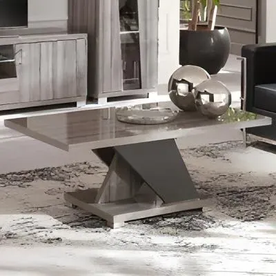 Bagni Coffee Table - Dark Grey Oak, Walnut image