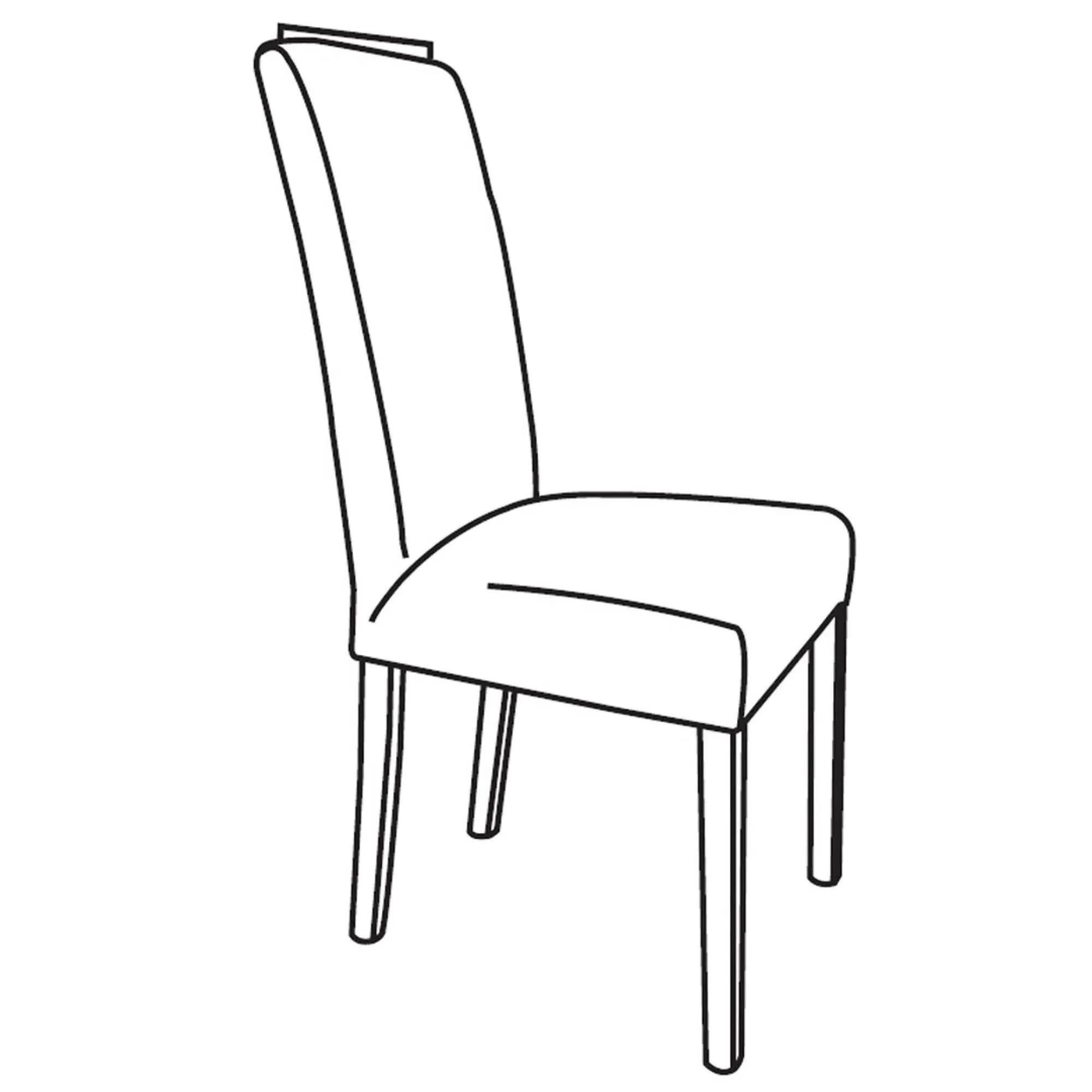 Bagni Italian Dining Chair - Fabric