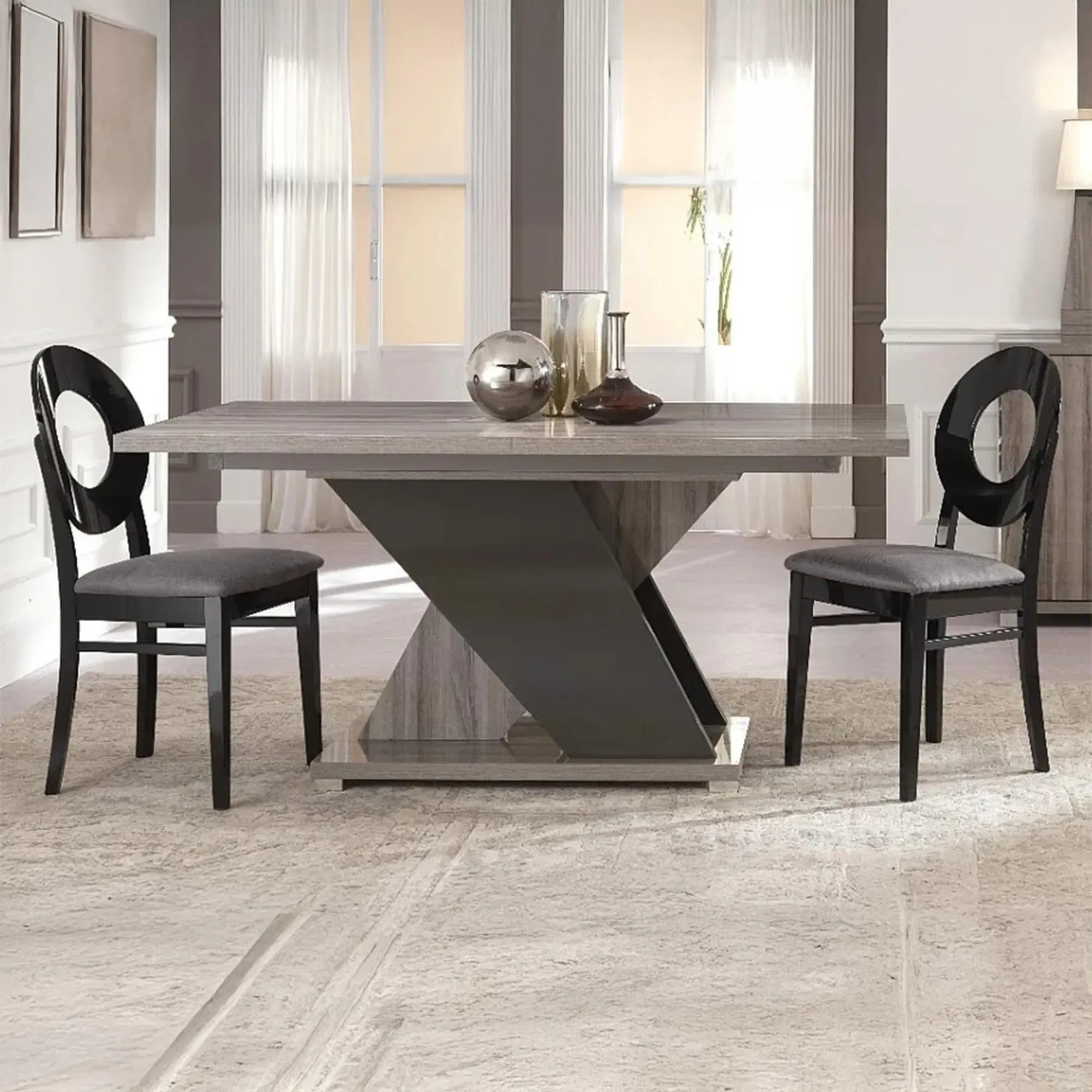 Bagni Oval Back Dining Chair - Wood