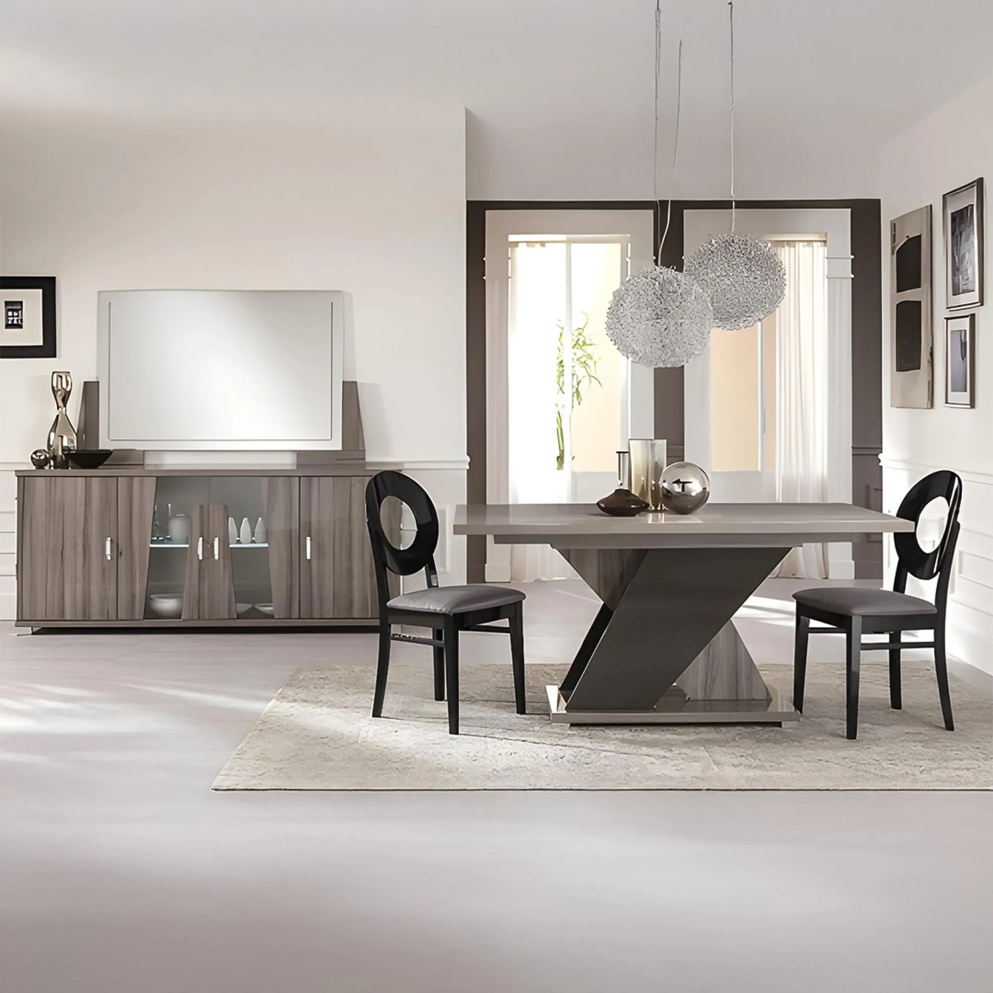 Bagni Oval Back Dining Chair - Wood