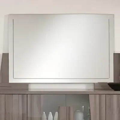 Bagni Rectangular Wall Mirror - Dark Grey Oak image