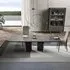 Carvelle 8-10 Seater Extending Dining Table - Grey