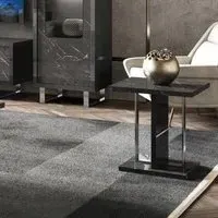 Carvelle Lamp Table - Grey