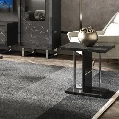 Carvelle Lamp Table - Grey image