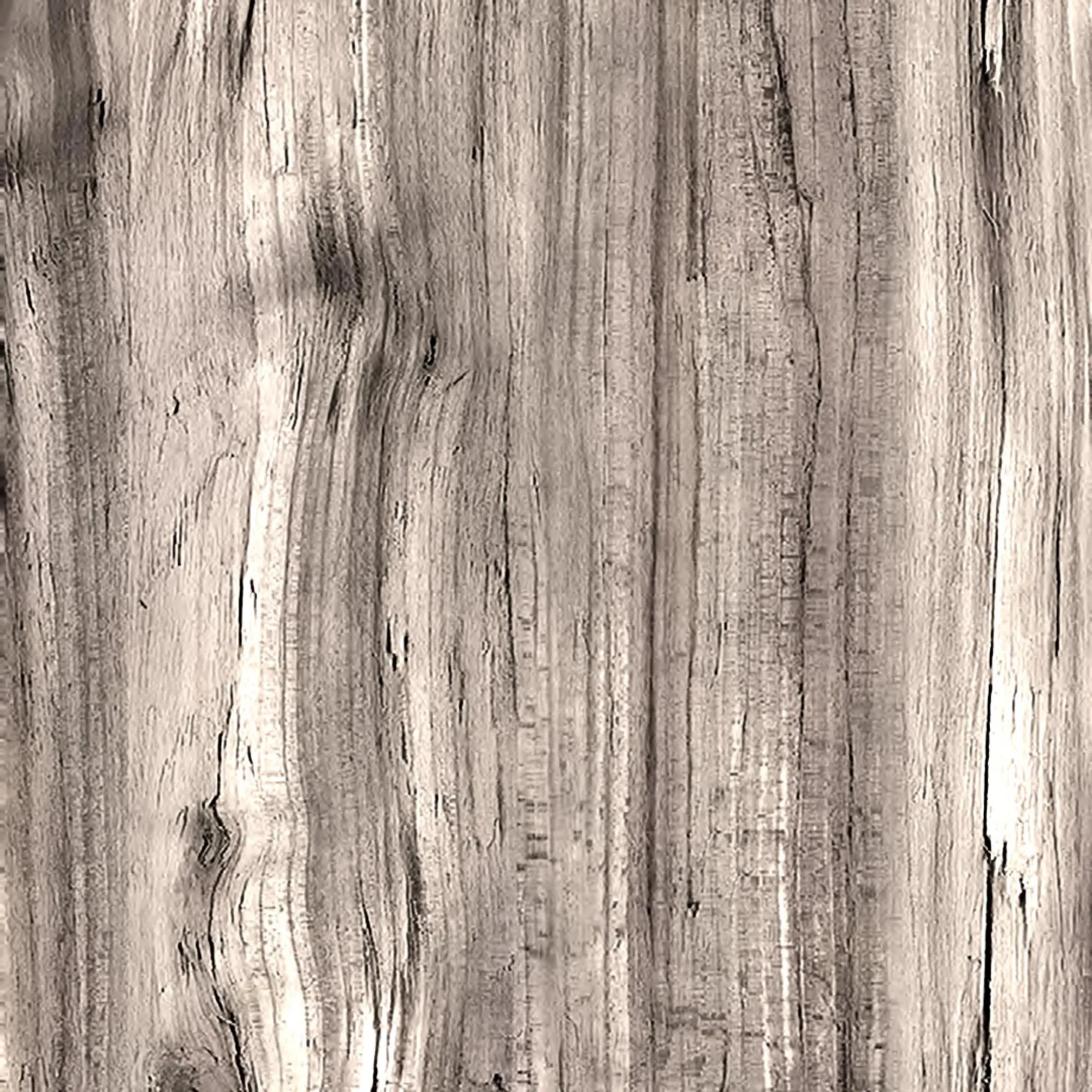 Laura Oak Grain Effect Wall Mirror - Grey