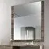 Laura Oak Grain Effect Wall Mirror - Grey