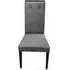 Milo Italian Fabric Dining Chair Set of 2 - Grey
