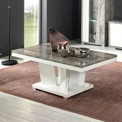 Naro Coffee Table - Dove Grey, Particle Wood image