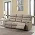 Belgravia 3-Seater Power Recliner Sofa - Taupe, Leather
