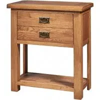 Kent Console Table - Medium Brushed Oil, Oak