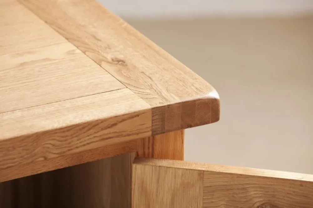 Kent Large TV Unit - Medium Brushed Oil, Oak