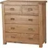 Kent Oak 3+2 Drawer Chest - Oak