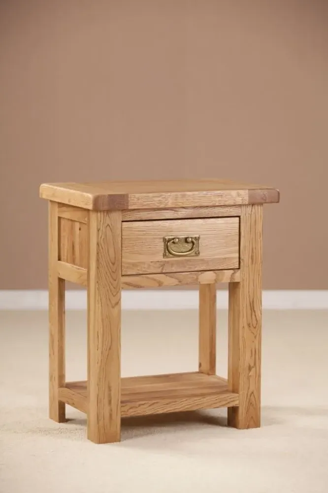 Kent Oak Bedside Table - Brushed Oil