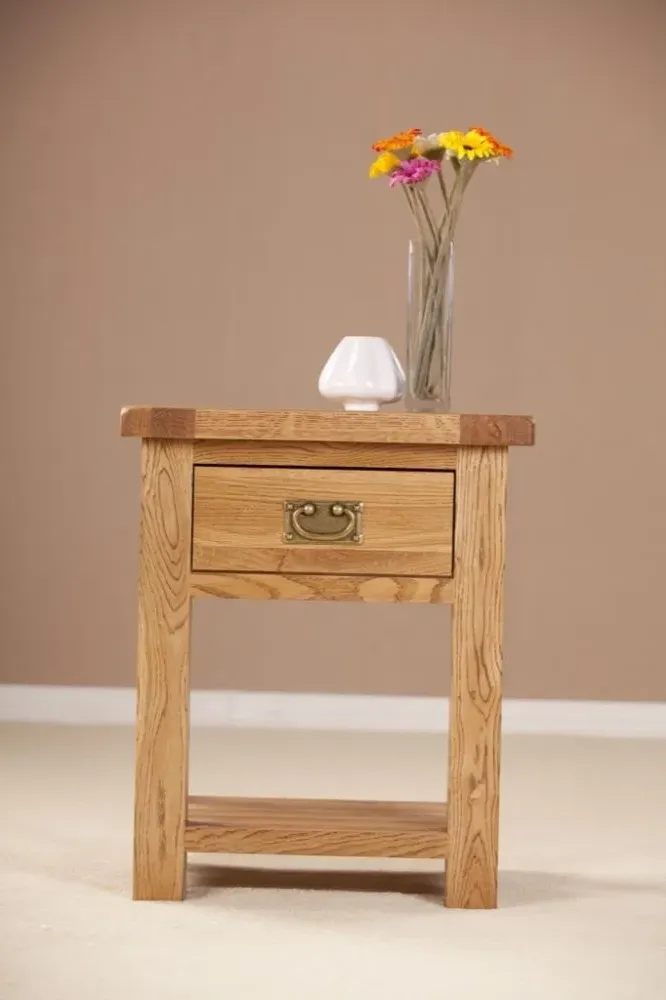 Kent Oak Bedside Table - Brushed Oil