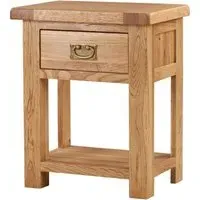 Kent Oak Bedside Table - Brushed Oil