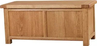 Kent Oak Blanket Box - Medium Brushed Oil image