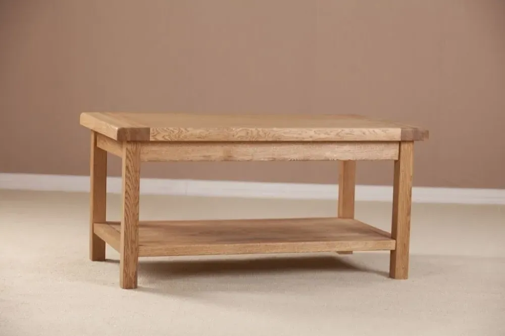 Kent Oak Coffee Table - Medium Brushed Oil