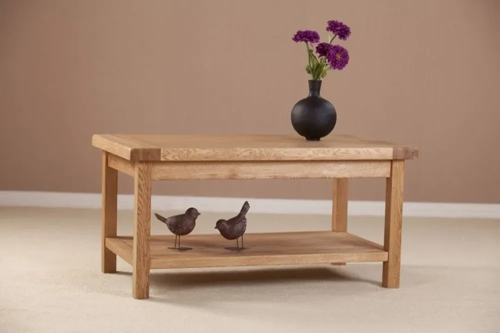 Kent Oak Coffee Table - Medium Brushed Oil