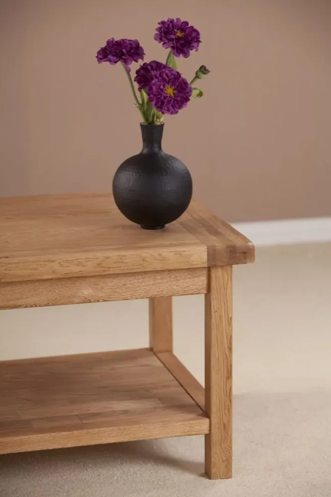 Kent Oak Coffee Table - Medium Brushed Oil