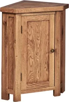 Kent Oak Corner Lamp Table - Medium Brushed Oil image