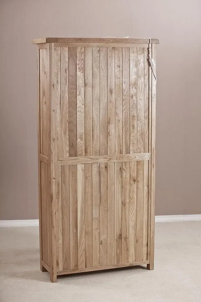 Kent Oak Display Cabinet - Medium Brushed Oil