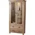 Kent Oak Display Cabinet - Medium Brushed Oil