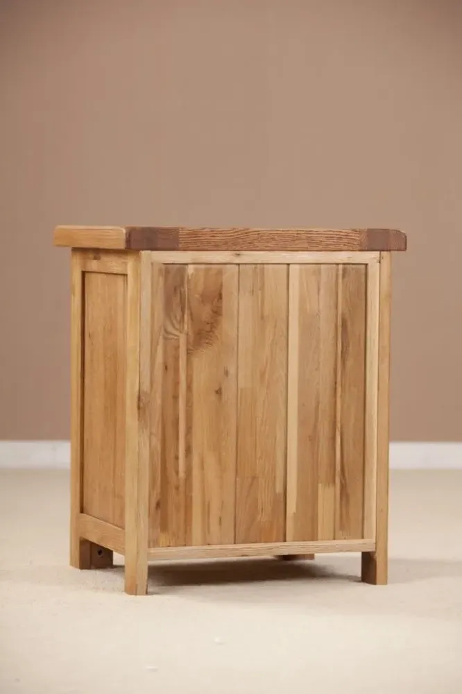 Kent Oak Drawer Bedside Cabinet - Medium Brushed Oil