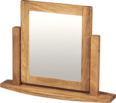 Kent Oak Dressing Mirror - Medium Brushed Oil image