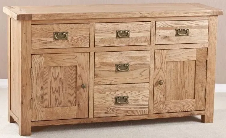 Kent Oak Large Dresser - Medium Brushed Oil