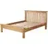 Kent Oak Low Foot End Bed - Medium Brushed Oil