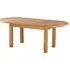 Kent Oak Oval 6-8 Seater Extending Dining Table - Oak