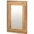Kent Oak Rectangular Wall Mirror - Medium Brushed Oil