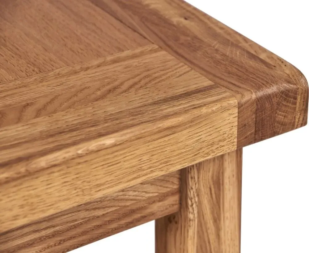 Kent Oak Square Side Table - Medium Brushed Oil