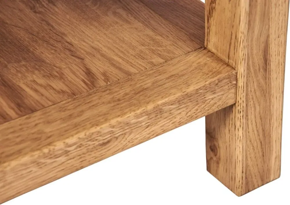 Kent Oak Square Side Table - Medium Brushed Oil