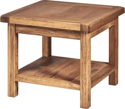 Kent Oak Square Side Table - Medium Brushed Oil image