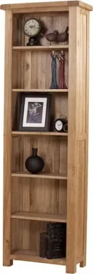 Kent Oak Tall Bookcase - Medium Brushed Oil image