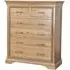 Lyon Oak 4+2 Drawer Chest - Oak