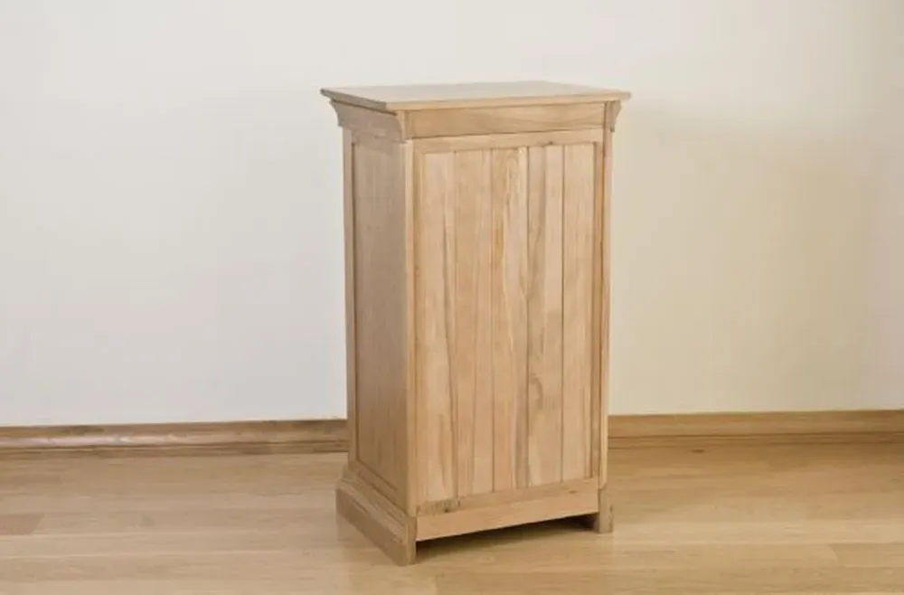 Lyon Oak 5 Drawer Chest - Lacquer