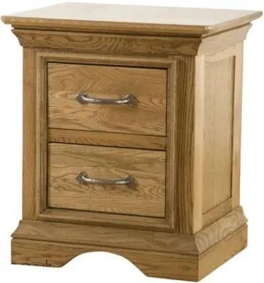 Lyon Oak Bedside Cabinet - Lacquer image
