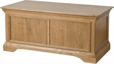 Lyon Oak Blanket Box - Lacquer, Oak image