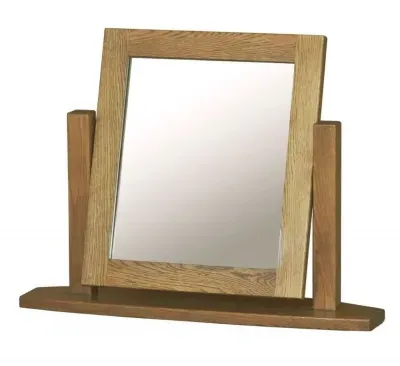 Lyon Oak Dressing Mirror - Lacquer, Oak image