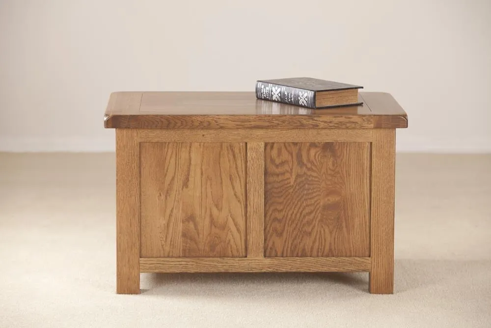 Originals Blanket Box - Dark Lacquered, Oak