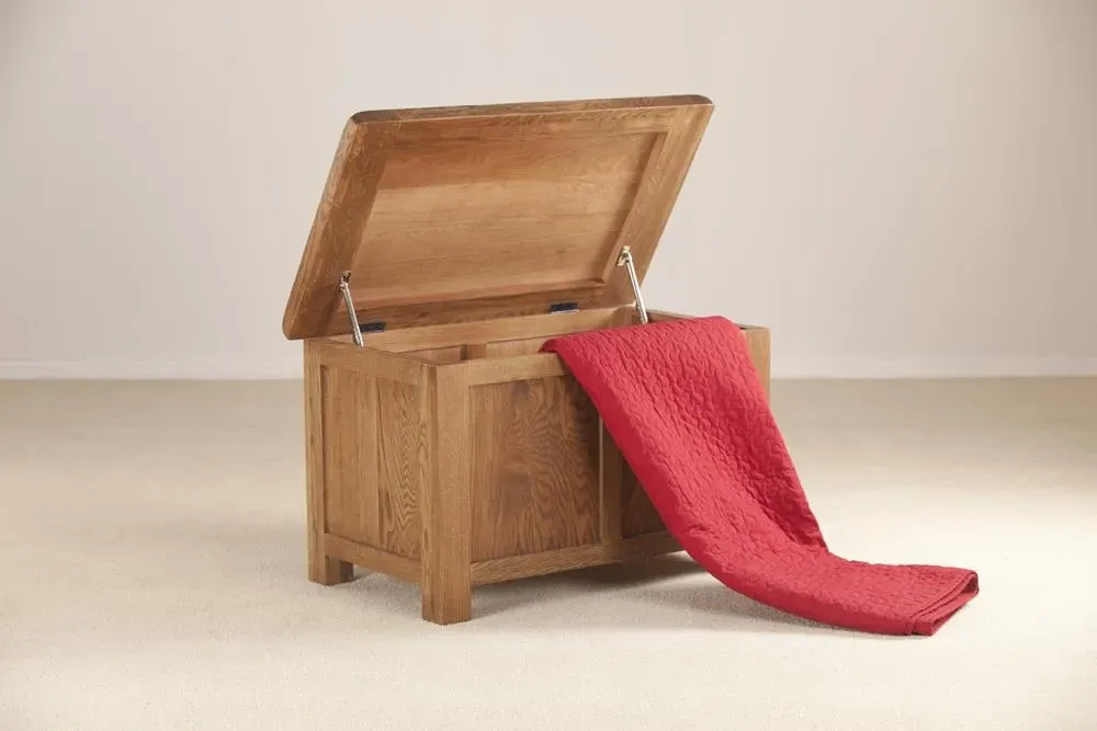 Originals Blanket Box - Dark Lacquered, Oak