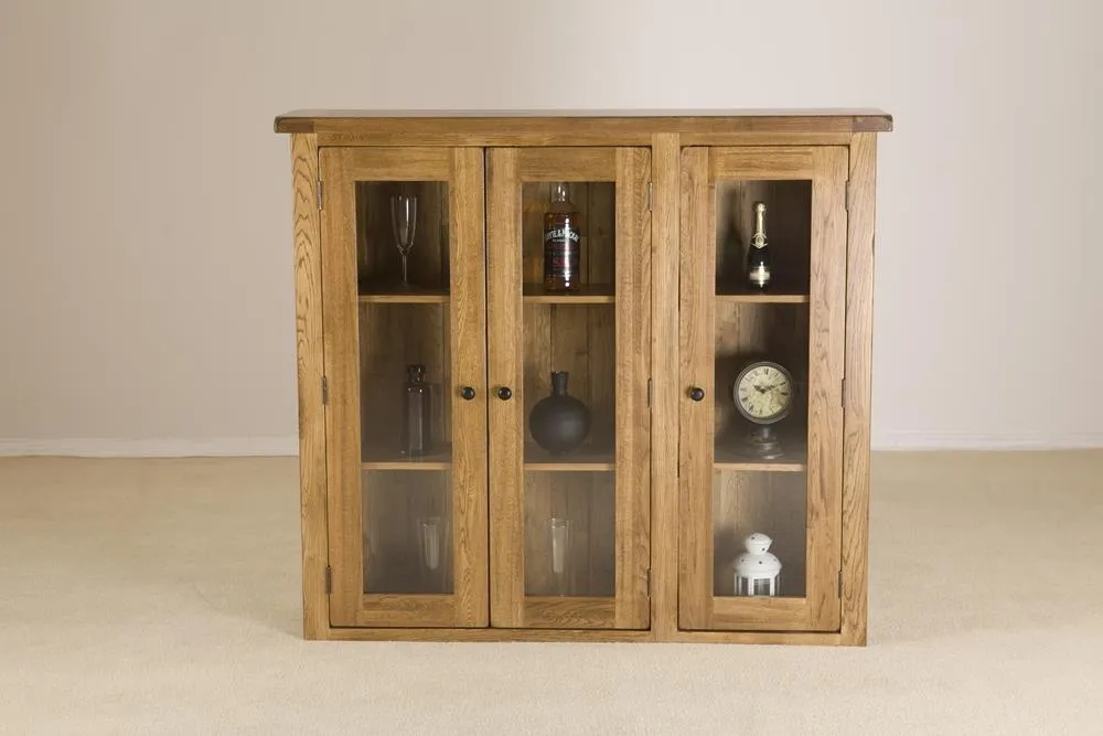 Originals Rustic Large Dresser Top - Dark Lacquered, Oak