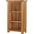 Originals Rustic Low Bookcase - Dark Lacquered, Oak