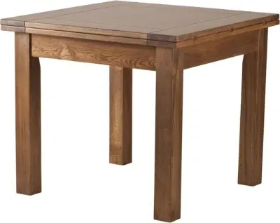 Originals Rustic Oak 2-Seater Flip Top Extending Dining Table image