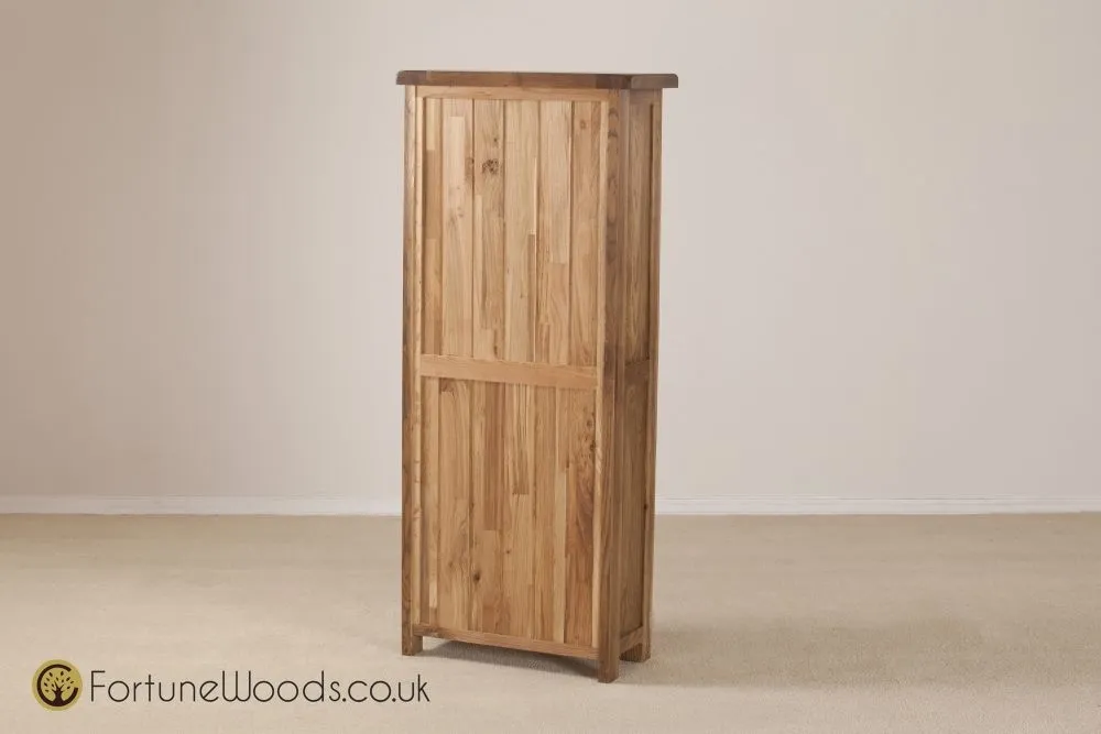 Originals Rustic Oak Bookcase - Dark Lacquered