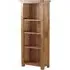 Originals Rustic Oak Bookcase - Dark Lacquered